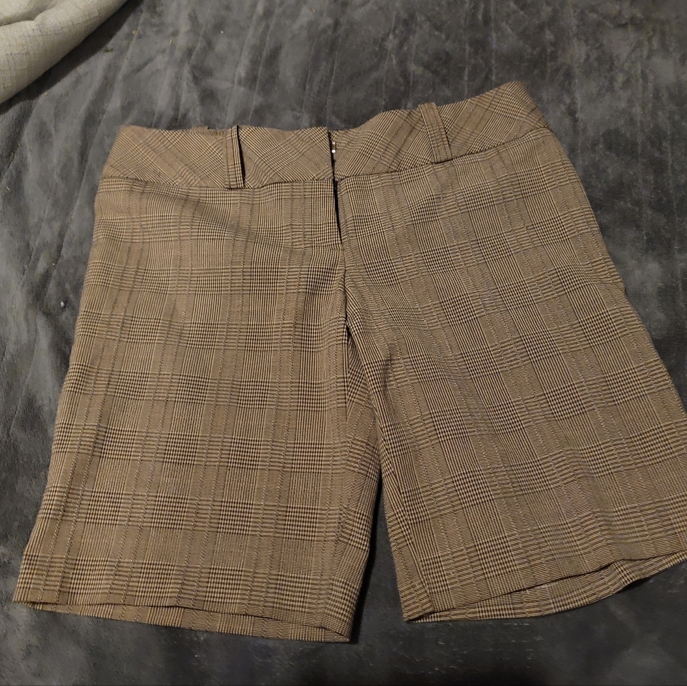 Have Women's Plaid Dress Shorts